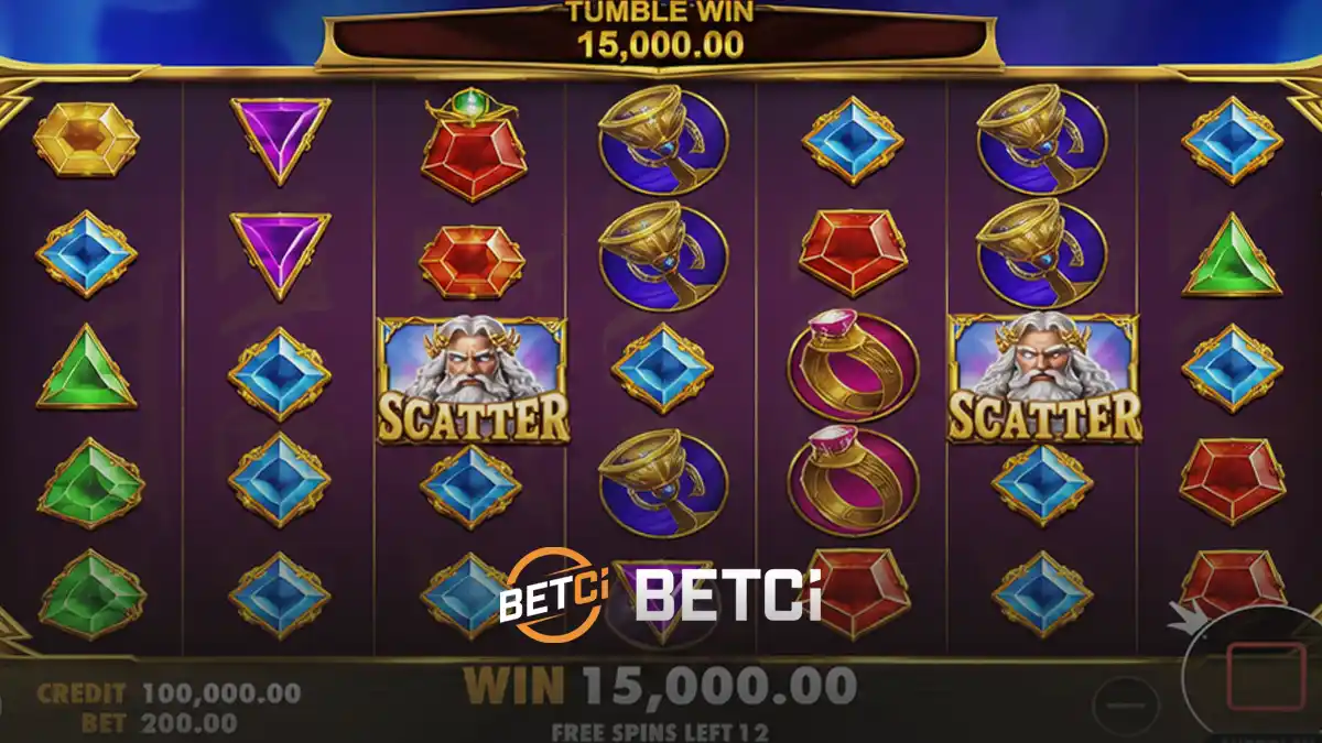 Betci Gates of Olympus oyunu